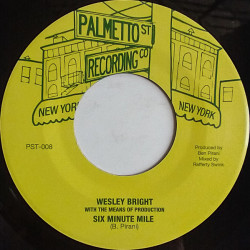 Виниловая пластинка Wesley Bright &amp; The Means Of Production - Six Minute Mile