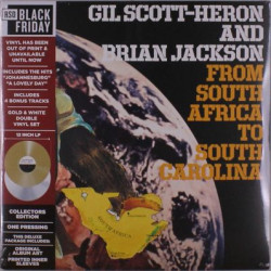 Виниловая пластинка Gil Scott Heron &amp; Brian Jackson - From South Africa To South Carolina - Black Friday 2024 (Gold/White Vinyl 2Lp)