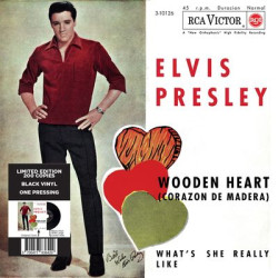 Виниловая пластинка Elvis Presley - Ep Étranger N°10 - Wooden Heart (Spain) Black Vinyl