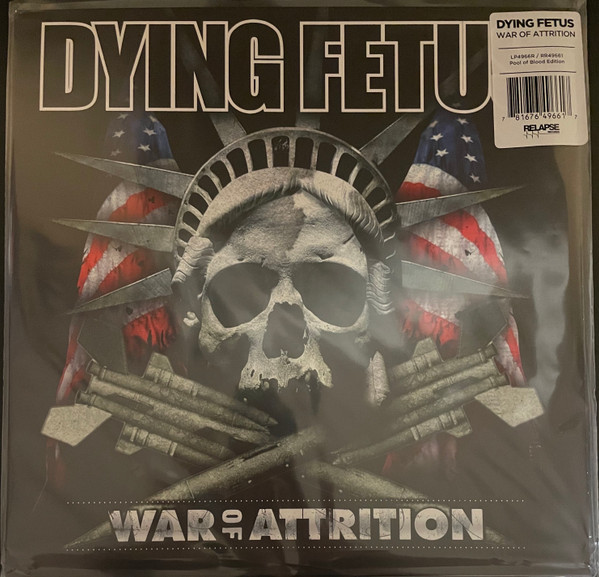 Виниловая пластинка Dying Fetus - War Of Attrition