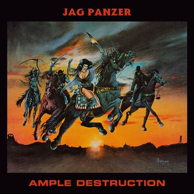 Виниловая пластинка Jag Panzer - Ample Destruction (Orange Smoke) (LP)