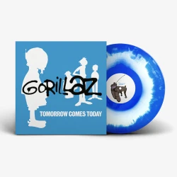Виниловая пластинка Gorillaz - Tomorrow Comes Today (LP) White&amp;Blue