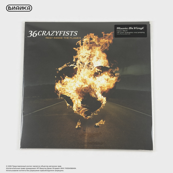 Виниловая пластинка 36 Crazyfists - Rest Inside The Flames (LP)