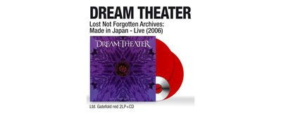 Виниловая пластинка Dream Theater - Lost Not Forgotten Archives: Made in Japan – Live (2006) (Ltd Red 2LPCD)