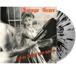 Виниловая пластинка Savage Grace - After The Fall From Grace (Clear W/ Black Splatter Vinyl) (LP)