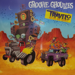 Виниловая пластинка Groovie Ghoulies - Travels With My Amp (Blue &amp; Green Galaxy Vinyl)