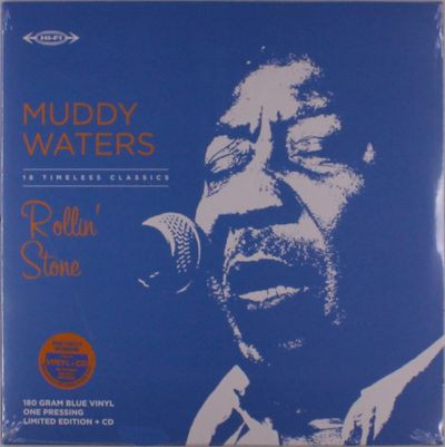 Виниловая пластинка Muddy Waters - Rollin' Stone (Blue Vinyl+Cd) (Rsd 2025)