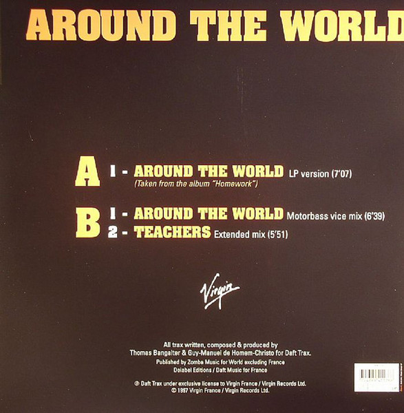 Виниловая пластинка Daft Punk - Around The World (LP)