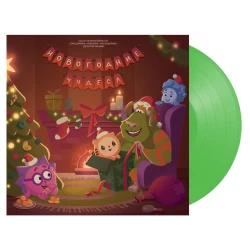 Виниловая пластинка Песни из мультсериалов - Новогодние Чудеса (LP) зелёный винил