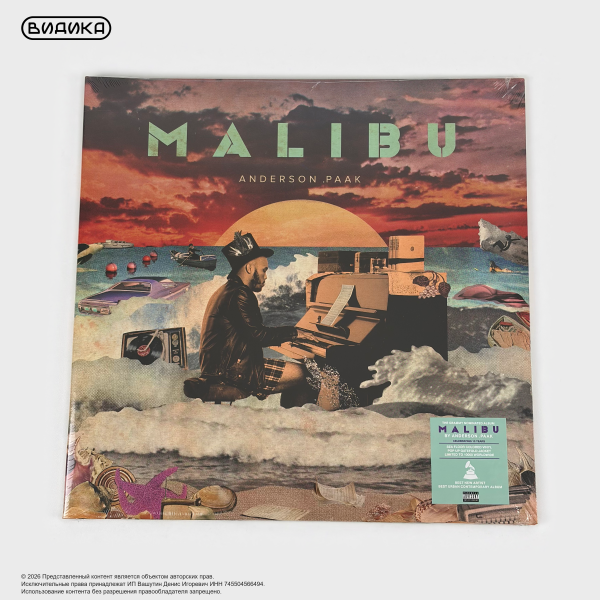 Виниловая пластинка Anderson .Paak - Malibu (2LP) Sea Floor