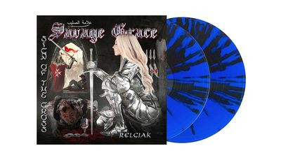 Виниловая пластинка Savage Grace - Sign Of The Cross (Blue W/ Black Splatter Vinyl 2Lp) (2LP)