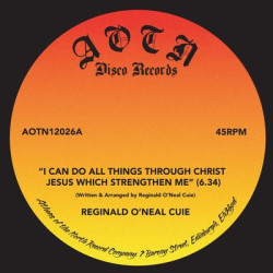 Виниловая пластинка Reginald O'Neal Cuie - I Can Do All Things Through Christ Jesus Which Strengthen Me