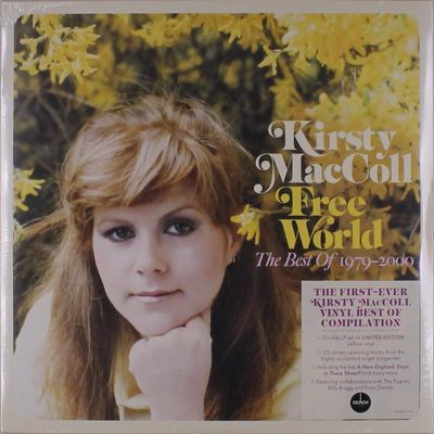 Виниловая пластинка Kirsty MacColl - Free World - The Best Of Kirsty MacColl 1979-2000 (140g yellow vinyl)