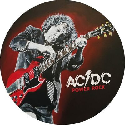 Виниловая пластинка Ac/Dc - Power Rock / Broadcast (7" Pic Disc)