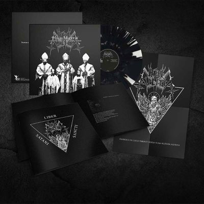 Виниловая пластинка Hell Militia - Canonisation Of The Fool Spirit (Black Cloudy Vinyl)