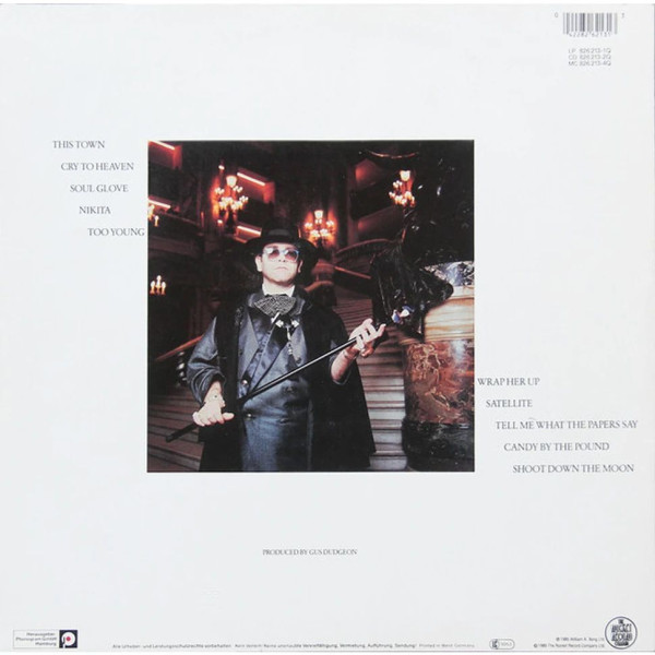 Виниловая пластинка Elton John - Ice On Fire (LP)