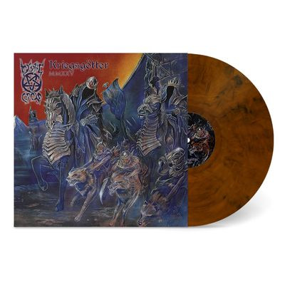 Виниловая пластинка Mystic Circle - Kriegsgötter Mmxxv (Dark Orange Marbled Vinyl)