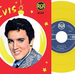 Виниловая пластинка Elvis Presley - Ep Étranger N°12 - Noël Avec Elvis Yellow Vinyl