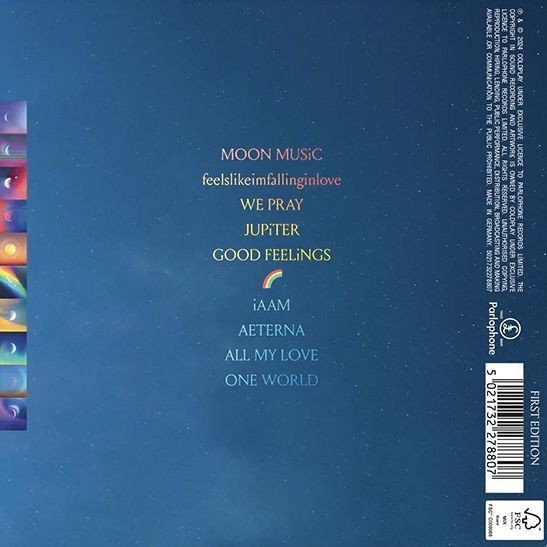 Виниловая пластинка Coldplay - Moon Music (LP) красный винил