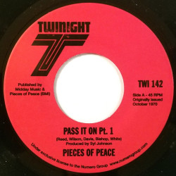 Виниловая пластинка Pieces Of Peace - Pass It On Pt 1/Pt 2