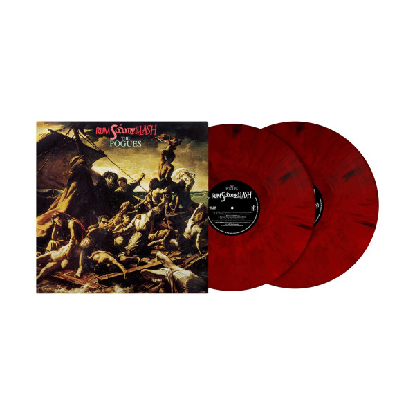 Виниловая пластинка США The Pogues - Rum Sodomy & The Lash (2LP) Red Marbled 40th Anniversary