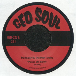 Виниловая пластинка DeRobert and the Half - Truths-Peace on Earth / Peace on Earth (Instrumental)