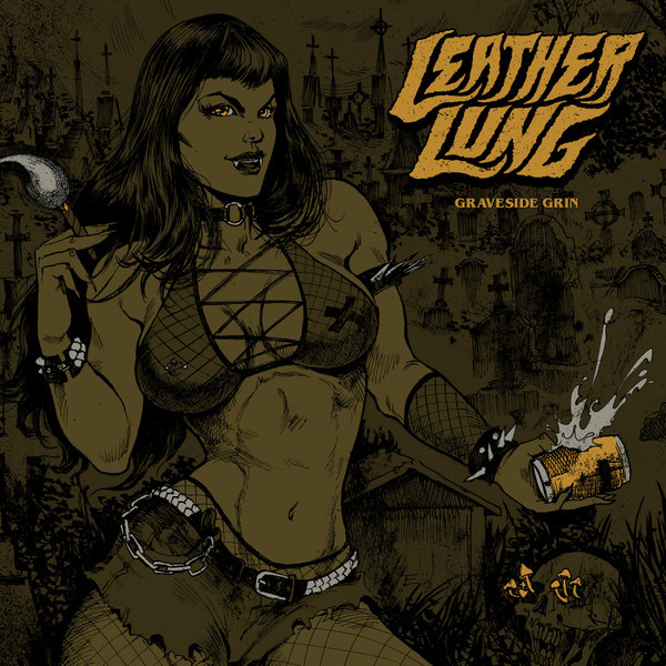 Виниловая пластинка Leather Lung - Graveside Grin (Green Vinyl)