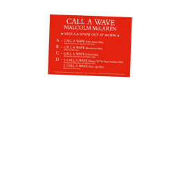 Виниловая пластинка Malcolm Mclaren And The Bootzi - Call A Wave Remixes