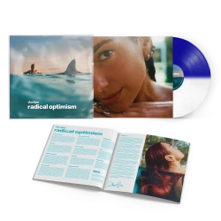 Виниловая пластинка Dua Lipa - Radical Optimism (LP) Blue &amp; White Split