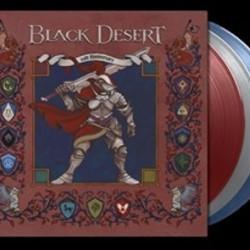 Виниловая пластинка Hwiman Ryu &amp; Various Artists - Black Desert - 10Th Anniversary Vinyl (Ogst) (Oxblood Red, Silver And Deep Ocean Pearl Vinyl 3Lp)
