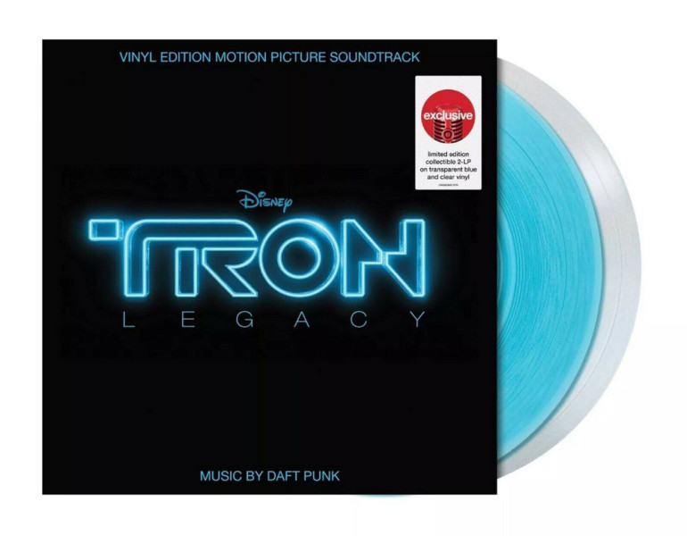Виниловая пластинка Daft Punk - Tron Legacy (2LP) прозрачный винил