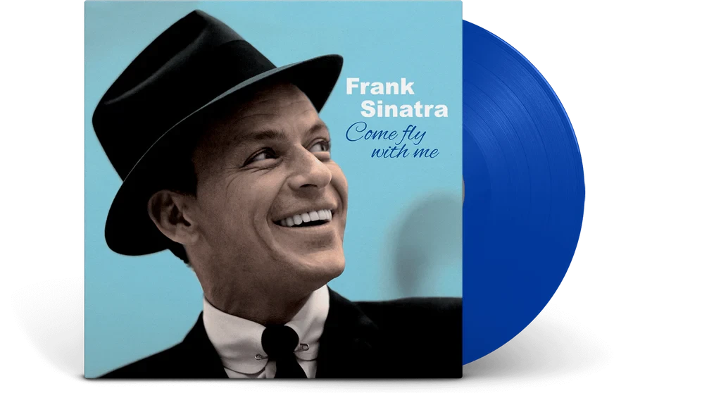 Виниловая пластинка Frank Sinatra - Come Fly With Me (LP) синий винил