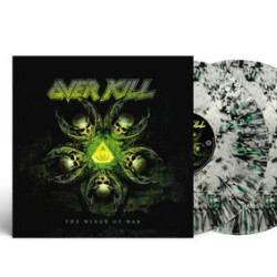 Overkill - The Wings Of War (Seaglass Black White) (LP)
