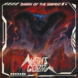 Виниловая пластинка Night Cobra - Dawn Of The Serpent (Red / Bone Splatter Vinyl)